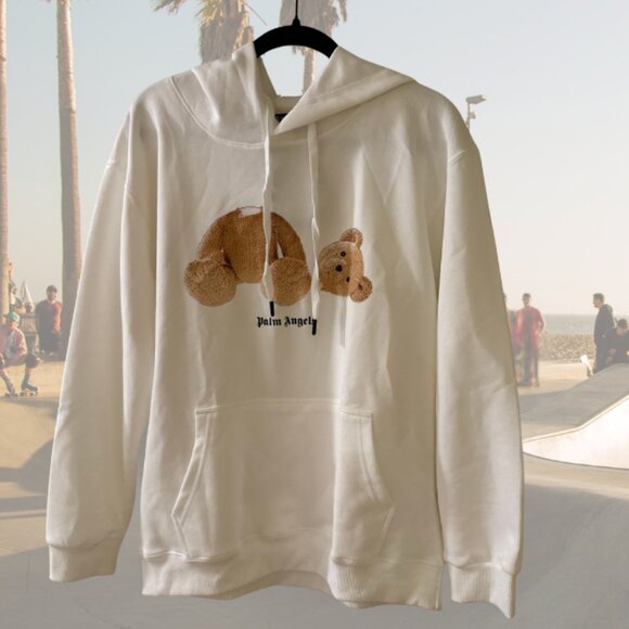 Palm Angels Other - NEW Palm Angels - Kill the Bear Hoodie REP - White - L
